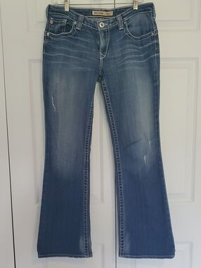 Big Star Casey K Low Rise Jeans, Size 29R